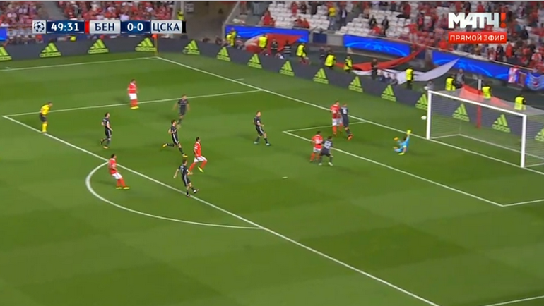 50-я минута. Гол Сеферовича. 50-я минута. Гол Сеферовича.