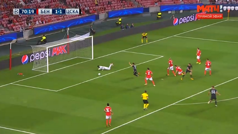 71-я минута. Гол Жамалетдинова. 71-я минута. Гол Жамалетдинова.