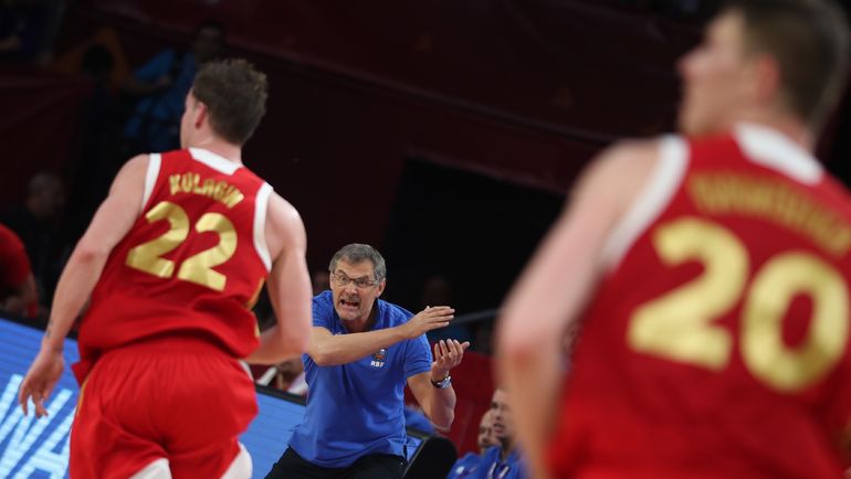 Эмоции Сергея БАЗАРЕВИЧА. Фото REUTERS Эмоции Сергея БАЗАРЕВИЧА. Фото REUTERS