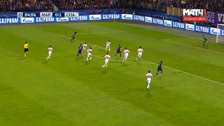 85-я минута. Гол Бохара. 85-я минута. Гол Бохара.