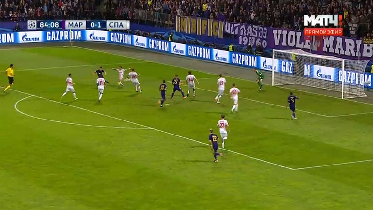 85-я минута. Гол Бохара. 85-я минута. Гол Бохара.