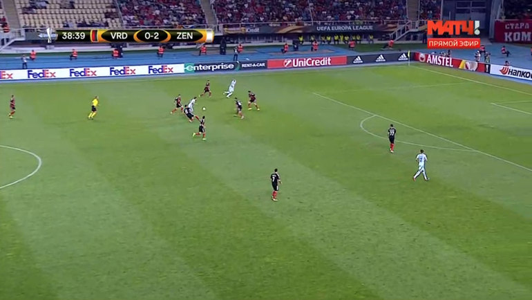 Гол Кокорина и Дзюбы. Гол Кокорина и Дзюбы.