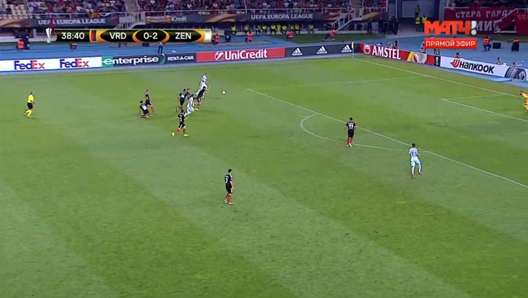 Гол Кокорина и Дзюбы. Гол Кокорина и Дзюбы.