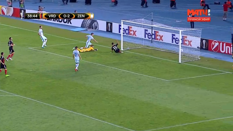 Гол Кокорина и Дзюбы. Гол Кокорина и Дзюбы.