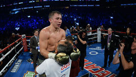 Сегодня. Лас-Вегас. Геннадий ГОЛОВКИН сохранил титулы WBA Super/WBC/IBF/IBO.