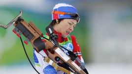 2010 год. Ольга МЕДВЕДЦЕВА на Олимпиаде в Ванкувере.