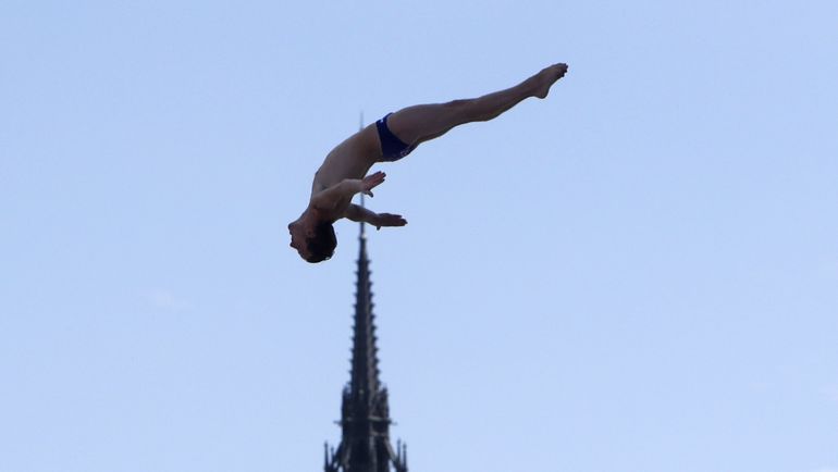 Гэри ХАНТ на чемпионате мира по водным видам спорта-2017 в Будапеште. Фото REUTERS Гэри ХАНТ на чемпионате мира по водным видам спорта-2017 в Будапеште. Фото REUTERS