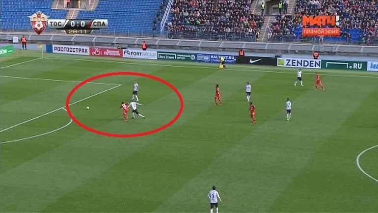 28-я минута. Удаление Шахова. 28-я минута. Удаление Шахова.