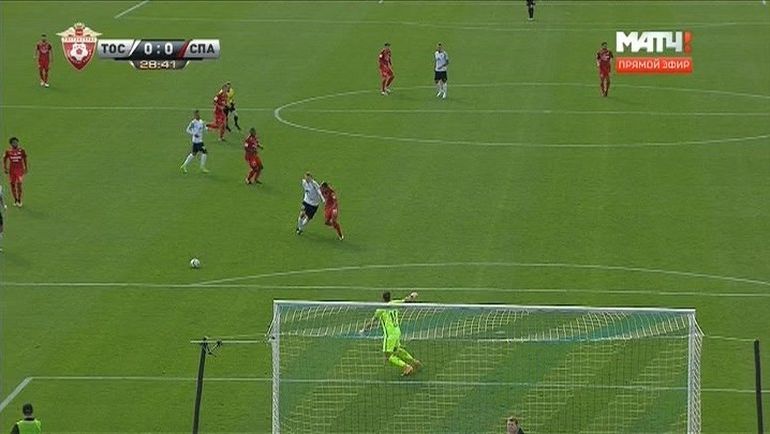 28-я минута. Удаление Шахова. 28-я минута. Удаление Шахова.