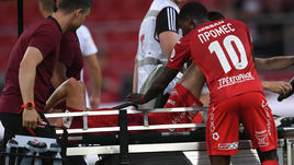 Травма Артема ТИМОФЕЕВА.