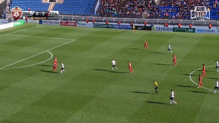 86-я минута. Гол Евгения Маркова. 86-я минута. Гол Евгения Маркова.