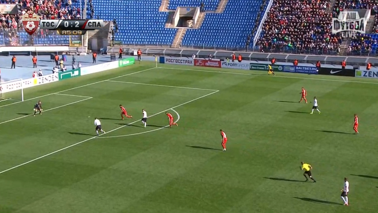 86-я минута. Гол Евгения Маркова. 86-я минута. Гол Евгения Маркова.