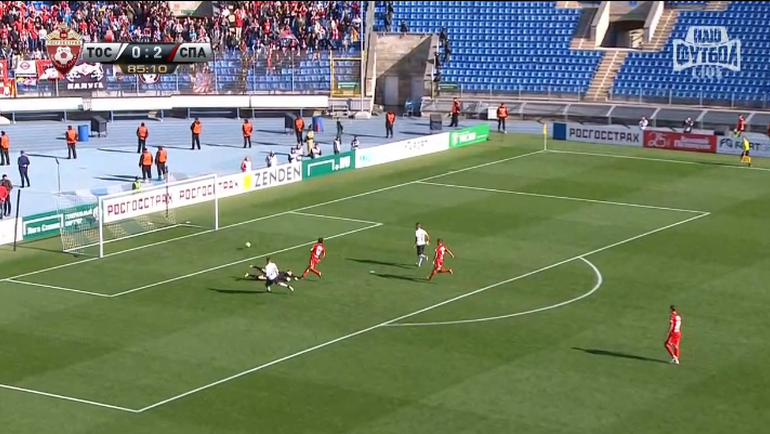 86-я минута. Гол Евгения Маркова. 86-я минута. Гол Евгения Маркова.