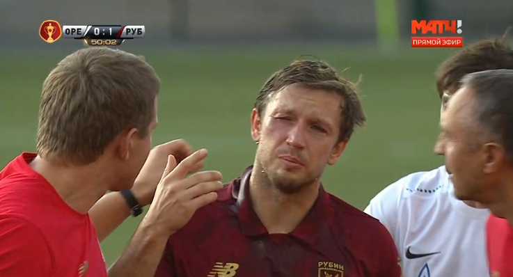 Олег Кузьмин после столкновения. Олег Кузьмин после столкновения.