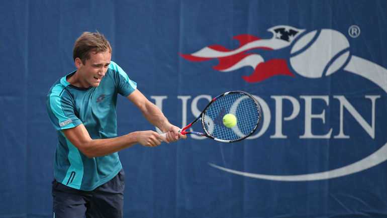 Даниил МЕДВЕДЕВ в матче с Шаповаловым. Фото USA Today Даниил МЕДВЕДЕВ в матче с Шаповаловым. Фото USA Today