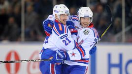 Сегодня. Омск. "Авангард" - СКА - 1:3. Команда Сергея КАЛИНИНА (21) и Давида РУНДБЛАДА (7) обновила свой же рекорд по победам на старте турнира.