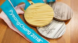 Медали Олимпийских игр 2018 года в Пхенчхане.