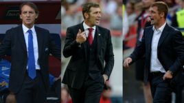 Роберто МАНЧИНИ ("Зенит"), Массимо КАРРЕРА ("Спартак") и Виктор ГОНЧАРЕНКО (ЦСКА).