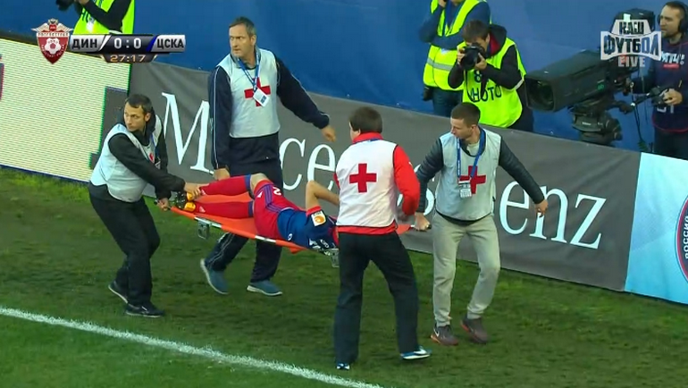 Замена Мариу Фернандеса после столкновения. Замена Мариу Фернандеса после столкновения.