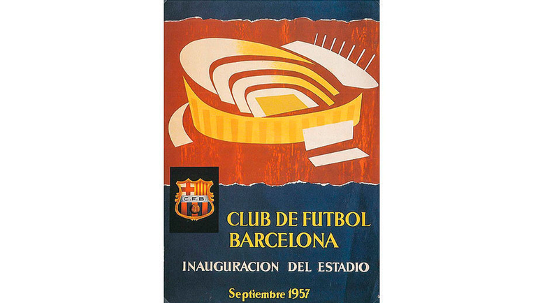 Официальный постер, посвященный открытию нового стадиона. Фото disenocarteles.com Официальный постер, посвященный открытию нового стадиона. Фото disenocarteles.com