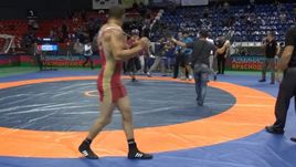 Драка на юниорском турнире в Краснодаре.