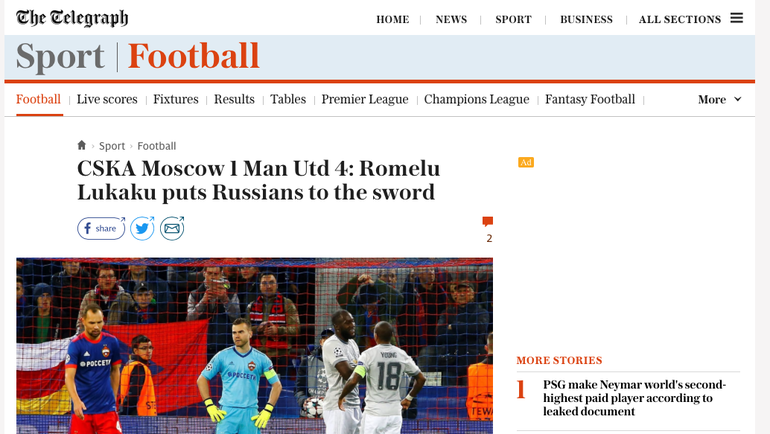 THE TELEGRAPH. THE TELEGRAPH.