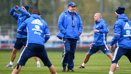 Сегодня. Новогорск. Тренировка сборной России. Станислав ЧЕРЧЕСОВ.