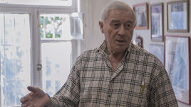 Сентябрь 2017 года. Ветеран "Спартака" Анатолий КОРШУНОВ.