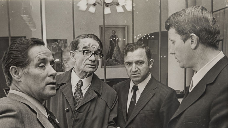 Николай СТАРОСТИН, Никита СИМОНЯН и Анатолий КОРШУНОВ. Фото Фото из архива Анатролия КОРШУНОВА Николай СТАРОСТИН, Никита СИМОНЯН и Анатолий КОРШУНОВ. Фото Фото из архива Анатролия КОРШУНОВА