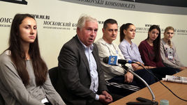 Вчера. Москва. Пресс-конференция ЖВК "Динамо".