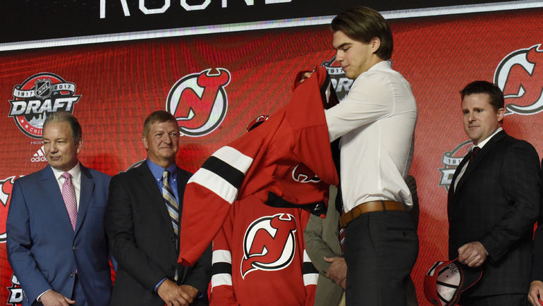 Нико ХИШИР в ночь драфта. Фото USA Today Нико ХИШИР в ночь драфта. Фото USA Today