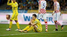Понедельник. Киев. Украина - Хорватия - 0:2. Евгений КОНОПЛЯНКА.