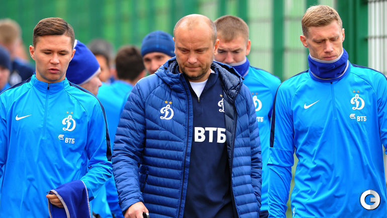 Сегодня. Новогорск. Тренировка "Динамо". Александр САПЕТА, Дмитрий ХОХЛОВ, Павел ПОГРЕБНЯК.