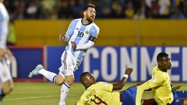 Вторник. Кито. Эквадор – Аргентина – 1:3. Хет-трик Лионеля МЕССИ принес гостям путевку на ЧМ-2018.