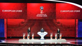 25 июля 2015 года. Санкт-Петербург. Жеребьевка отборочного турнира ЧМ-2018.