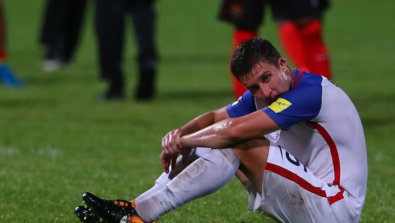 Мэтт БЕСЛЕР расстроен непопаданием сборной США на чемпионат мира. Фото AFP Мэтт БЕСЛЕР расстроен непопаданием сборной США на чемпионат мира. Фото AFP