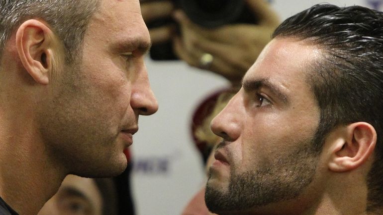 Мануэль ЧАРР (справа) и Виталий КЛИЧКО. Фото AFP Мануэль ЧАРР (справа) и Виталий КЛИЧКО. Фото AFP