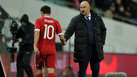 28 марта. Сочи. Россия - Бельгия - 3:3. Алан ДЗАГОЕВ был заменен из-за травмы.