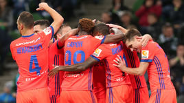 Суббота. Краснодар. "Краснодар" - ЦСКА - 0:1. Армейцы добыли гостевую победу и поднялись на третье место.