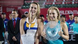 Теннис во время урагана. Павлюченкова взяла титул в Гонконге