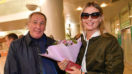 Шарапова в Москве: фото в Инстаграм и встреча с мамой