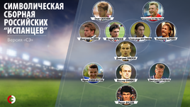 Сборная российских "испанцев". Основной состав.