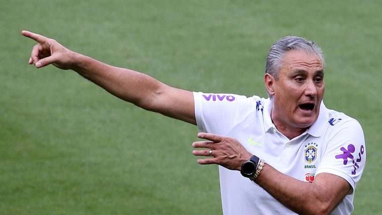 Главный тренер сборной Бразилии ТИТЕ. Фото REUTERS Главный тренер сборной Бразилии ТИТЕ. Фото REUTERS