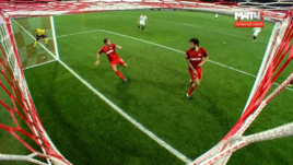 Голевой момент в матче "Спартак" - "Севилья".