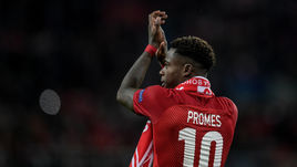 Вторник. Москва. "Спартак" – "Севилья" – 5:1. Квинси ПРОМЕС.