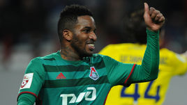 2017 год. Джефферсон ФАРФАН в "Локомотиве".