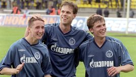 2003 год. Игорь ДЕНИСОВ (справа), Владислав РАДИМОВ (в центре) и Владимир БЫСТРОВ.