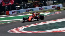 "Гран-при Мексики". Квалификация. Феттель - первый