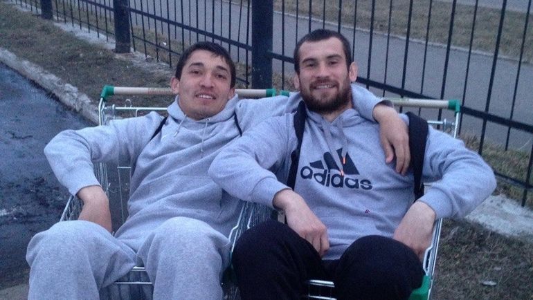 Ибрагим БАЗАЕВ (слева), Игорь БАЛДИН. Ибрагим БАЗАЕВ (слева), Игорь БАЛДИН.