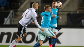 Четверг. Тронхейм. "Русенборг" - "Зенит" - 1:1. В атаке Александр КОКОРИН.